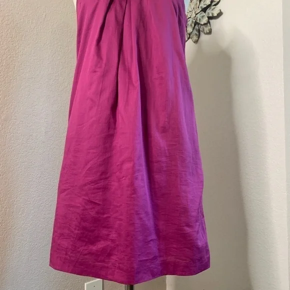 Loft  NWT 100% Cotton Sheath Summer Dress Size 2 - Picture 3 of 12